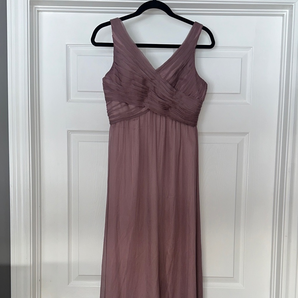 BHLDN Angie Violet Grey/Dusty Rose Maxi Dress - Picture 3 of 11